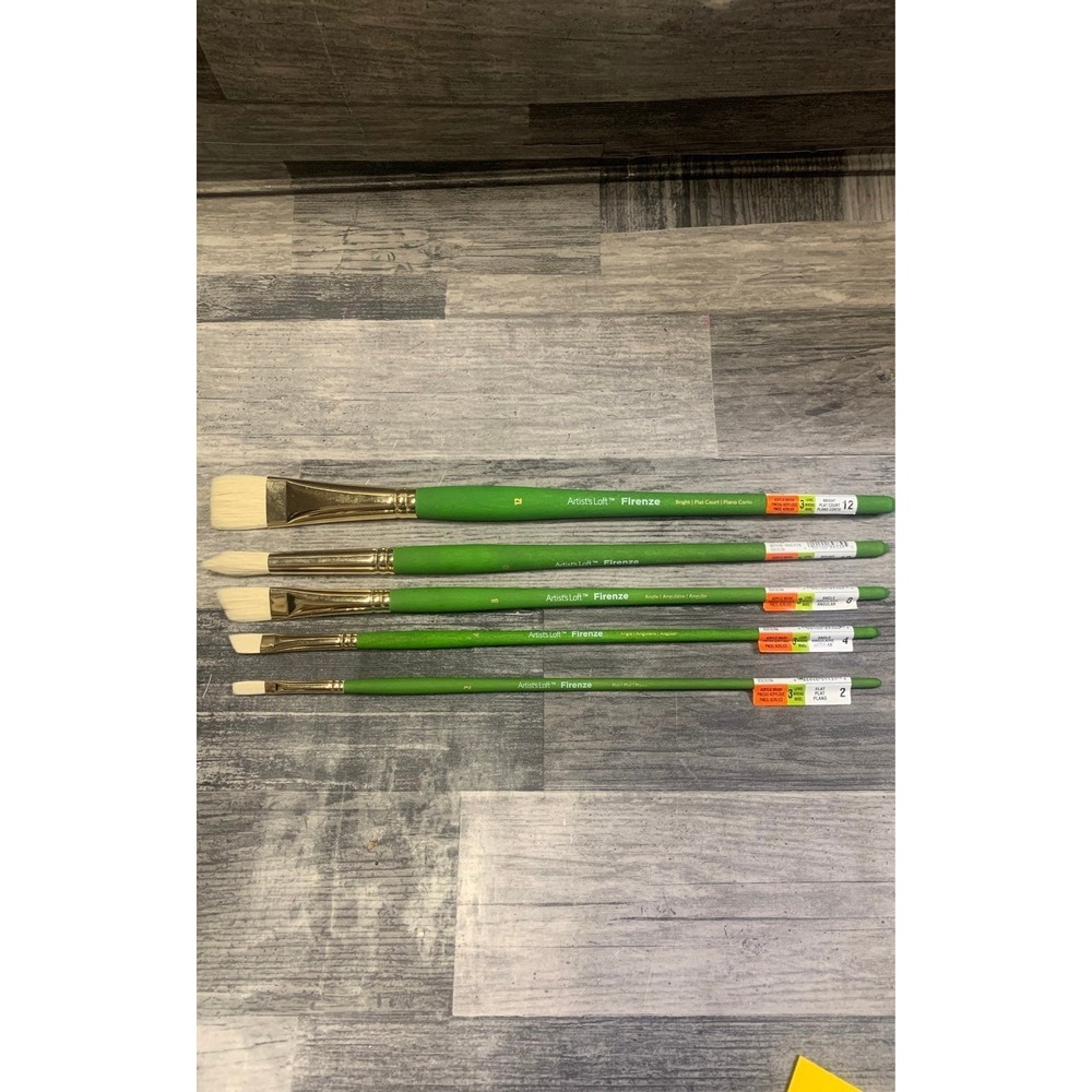 Artist loft firenze paint brushes‎ acrylic paints NWT assorted bundle